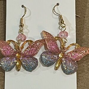 Colorful Butterfly Earrings